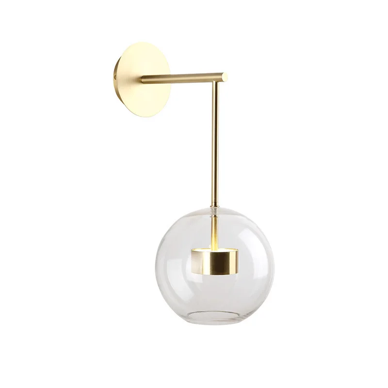 

Nordic creative Mickey living room wall lamp creative designer model room bedside bedroom wall lamp