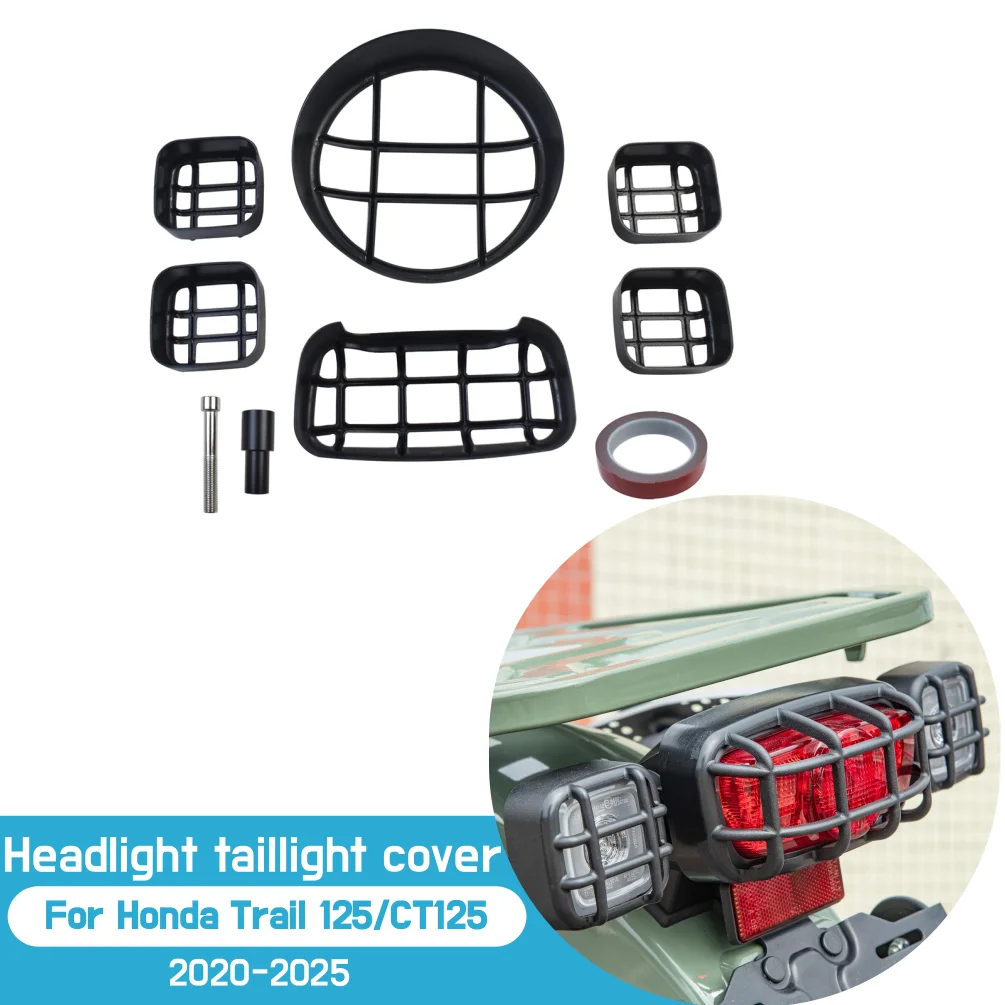 

Для Honda CT125 CT125 Trail Hunter Cub 2020-2025 крышка заднего фонаря сигнал поворота задний фонарь защитная защита аксессуары