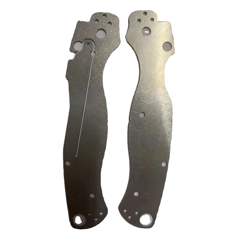 Forro Spacer Acessórios Faca Parte Forros Genuine Spyderco C81 Paramilitar Facas Handle Par Aço Inoxidável