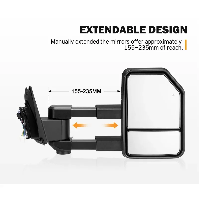 

Suitable for Isuzu ISUZU D-MAX MY2021 electric trailer rearview mirror with steering water light