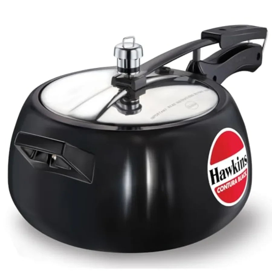 

Contura Black Pressure Cooker, 5 Litre, Black CB50