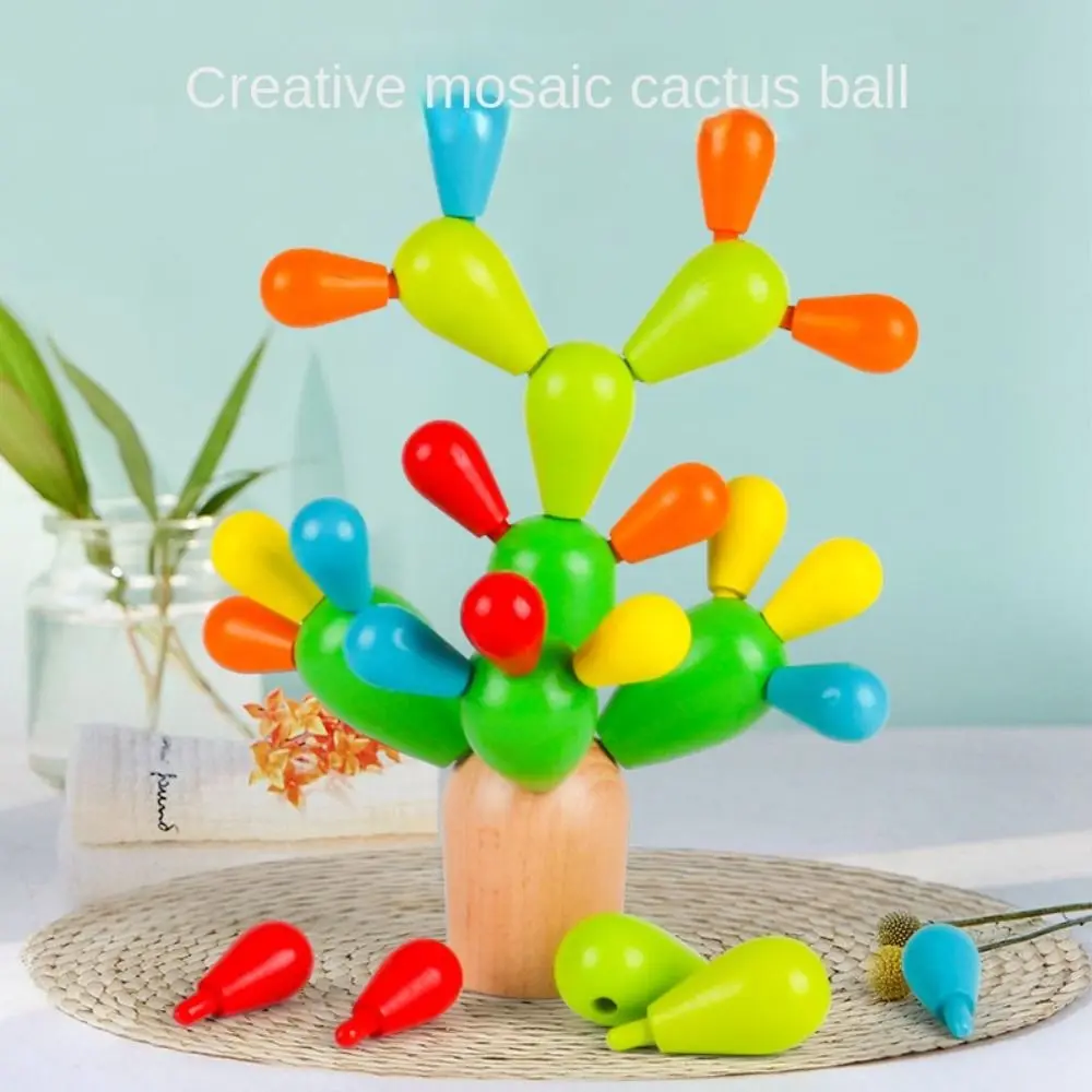 Hérisson Cactus Montessori jouet aides pédagogiques poignée éducation précoce jouet apprentissage éducatif bébé Concentration formation famille