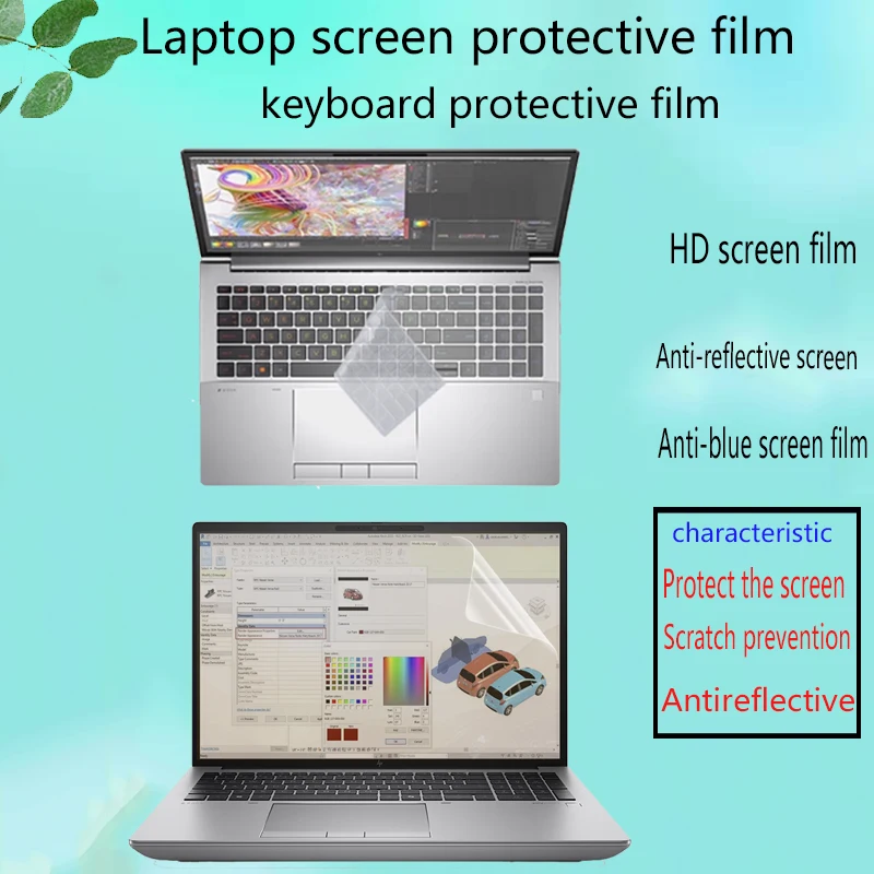 

Для HP ZBook Firefly 16 G11 G10 G9 16-дюймовая пленка для экрана ноутбука, защитная пленка для дисплея высокой четкости, пленка для клавиатуры, конфиденциальность