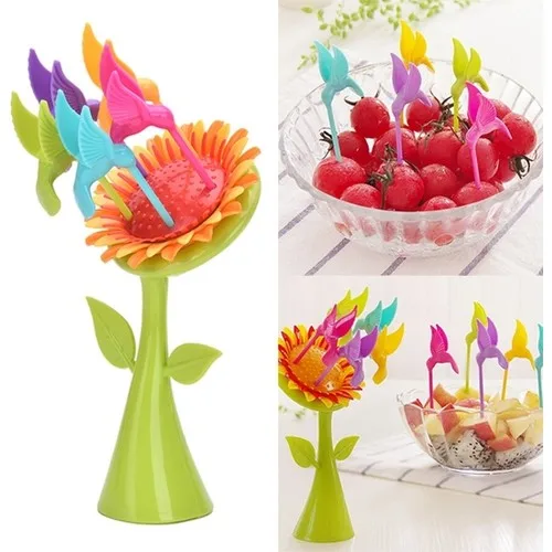 Phoenix Fruit Eating Toothpick Set