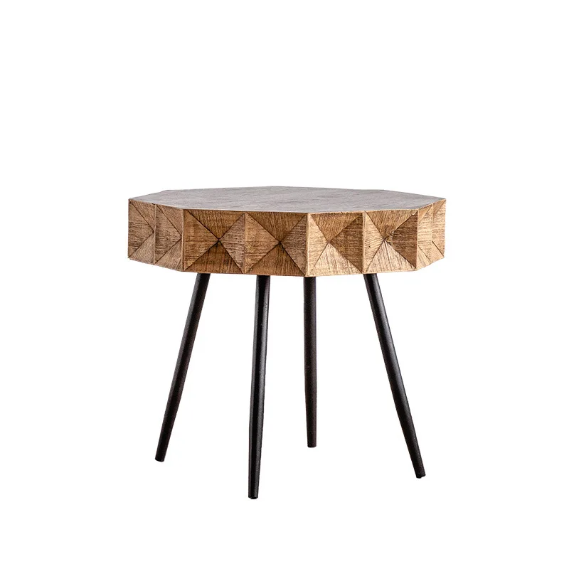 

Sofa small coffee table model room balcony casual coffee table