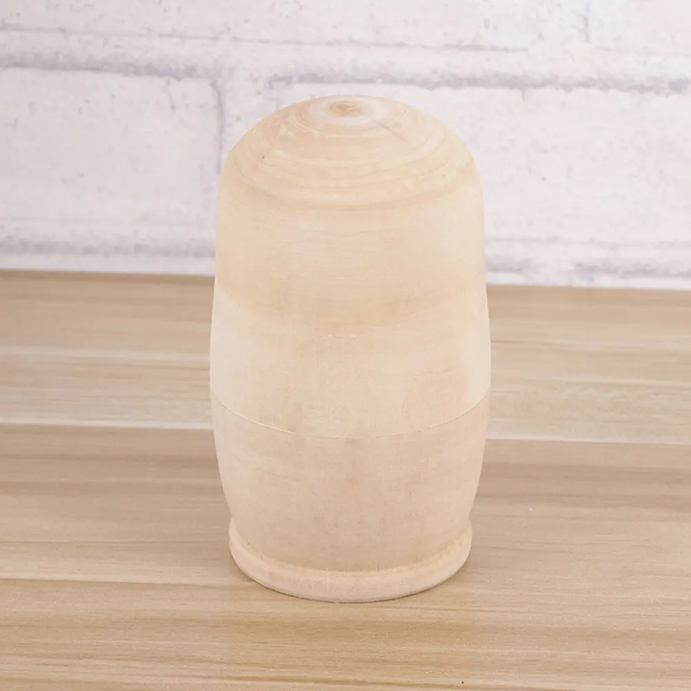 

Набор из 1 шт. неокрашенных деревянных бабушек-головушек для детского творчества, рисования и раскрашивания своими руками