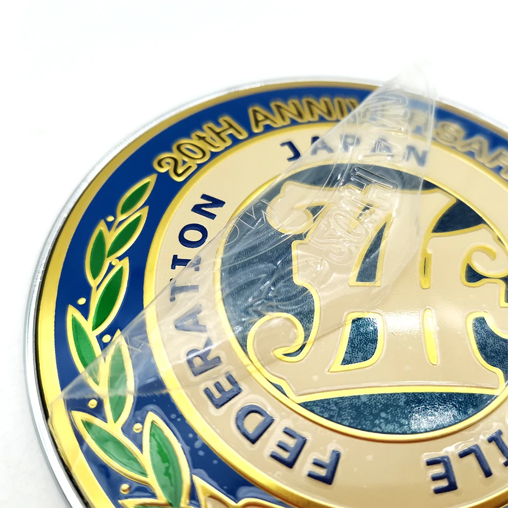 Rennmodifikation Universelles Zubehör Japan Automobile Federation Auto Frontgrill Abzeichen JAF Emblem Logo – Detail 16