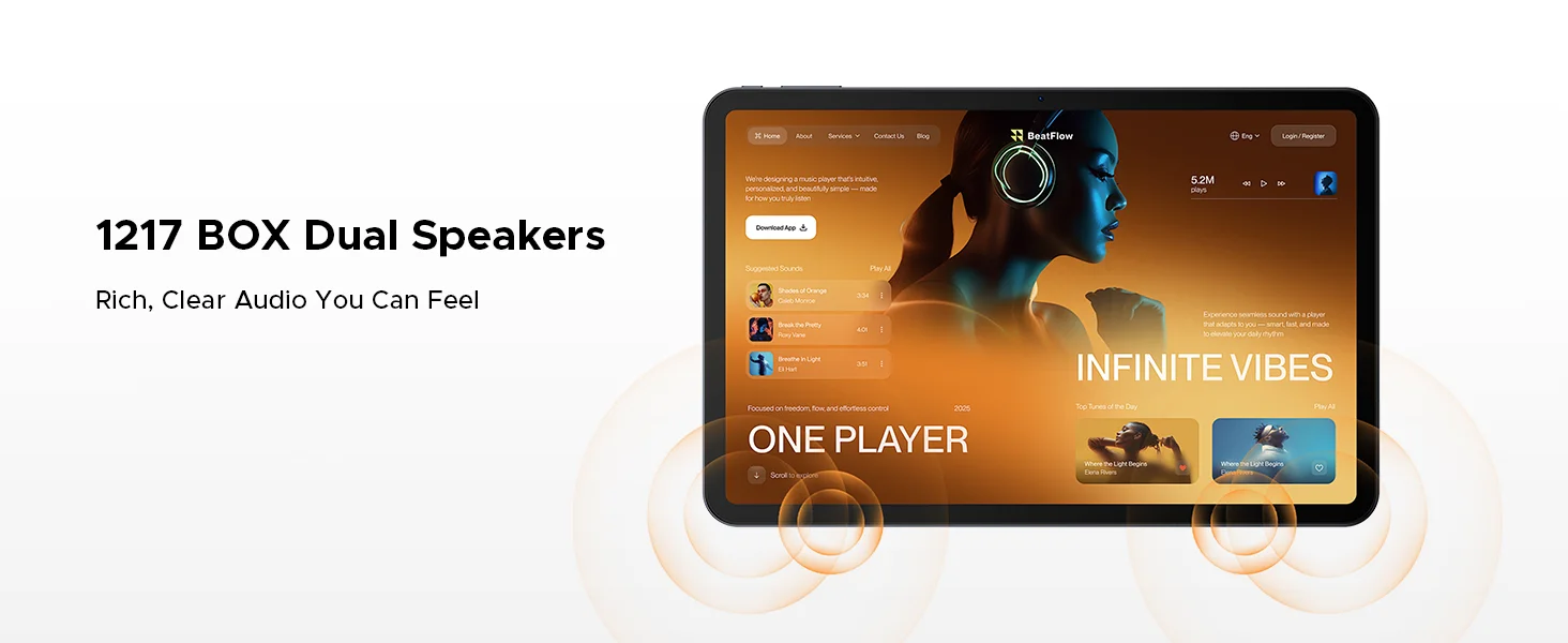 DOOGEE AORLYM P13 Pro Tablet 48GB+256GB Gemini AI 13.4" 2.4K 120Hz Display 12000mAh Large Battery UNISOC T7280 4G Dual SIM Widevine L1 Android 16 Smart Pad
