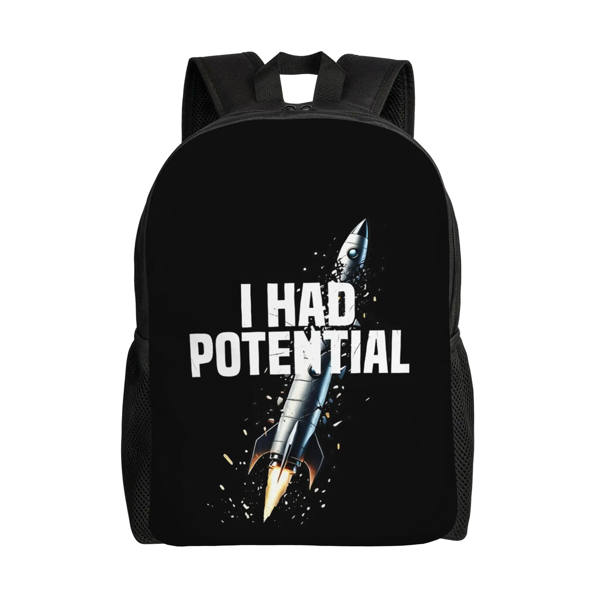 Back to school season I Had Potential 4 Knapsack  Students Personalised Backpack