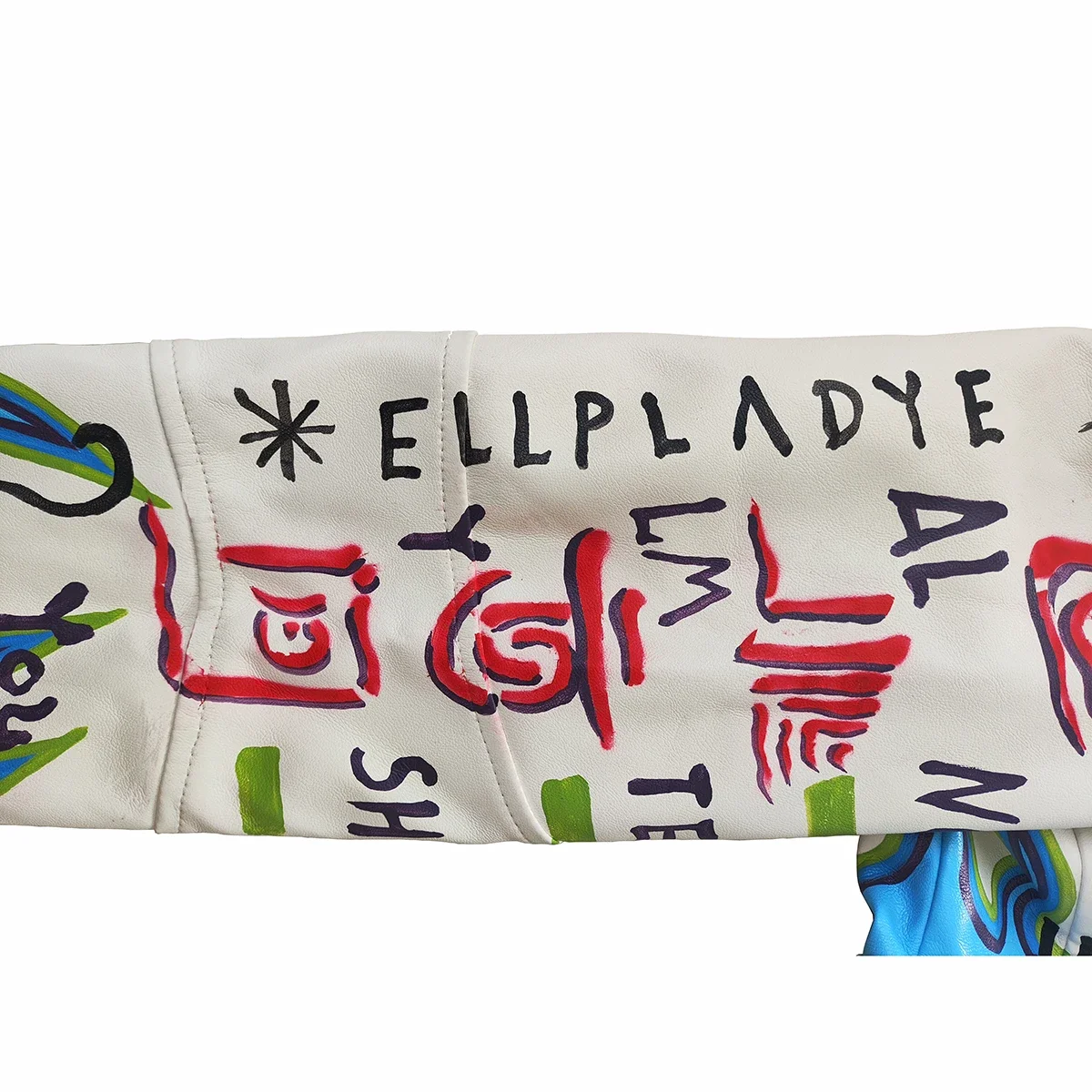 Nuova giacca da donna in ecopelle PU rivetto moda dipinta a mano modello fiamma aquila cappotto capispalla moto Steampunk slim fit