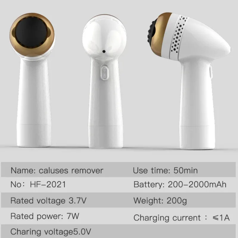 เครื่องมือดูแลเท้าแบบมืออาชีพที่ขัดกำจัดหนังด้านและเท้าด้วยไฟฟ้า