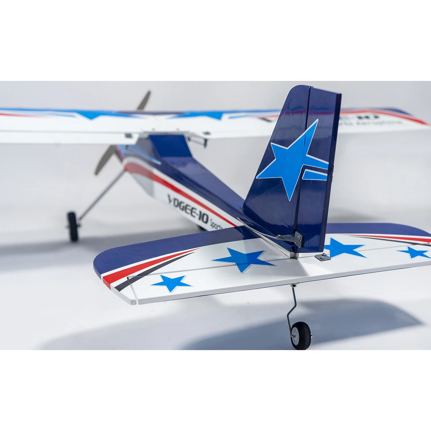 Dancing Wings Hobby 1.07M Vogee-10 Balsawood ARF/PNP Film Cover Complete Plane Kit Wooden Assembly RC Airplane Balsa Plane TCG07 - view 4