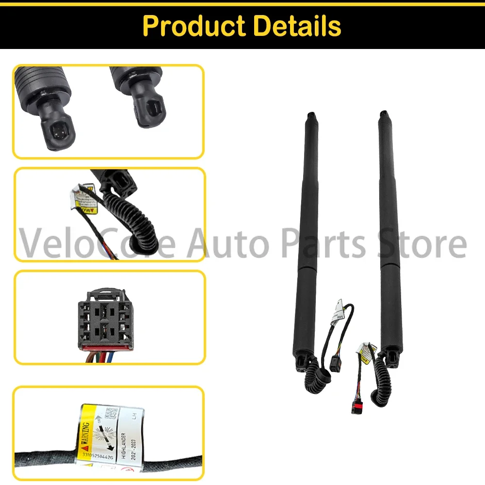 Heavy Duty Electric Lifting Support Rod For Skoda Speed Pi Trunk Tailgate 3V9827851B 3V9827852B