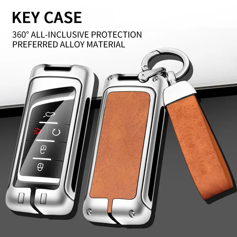 Car Key Protective Case for GAC Trumpchi GS4 GM8 GA3 GA6 SGS7 GA4 GS5 GS3 Legend GS8 Interior Accessories