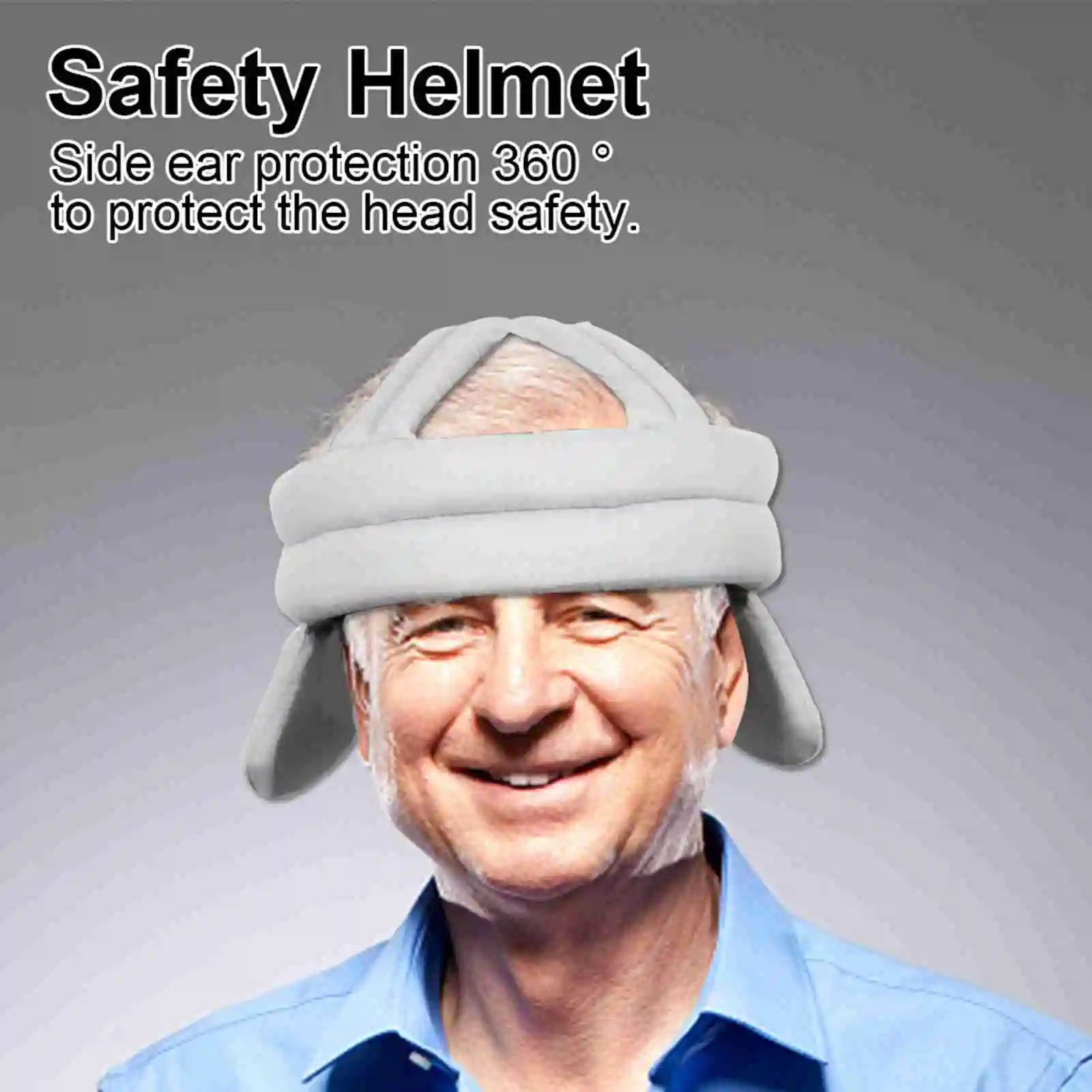 Protective Hat Elder   Safety Helmet Old Man Ear  Fall prevention Protective Hat Safety Helmet Toddler