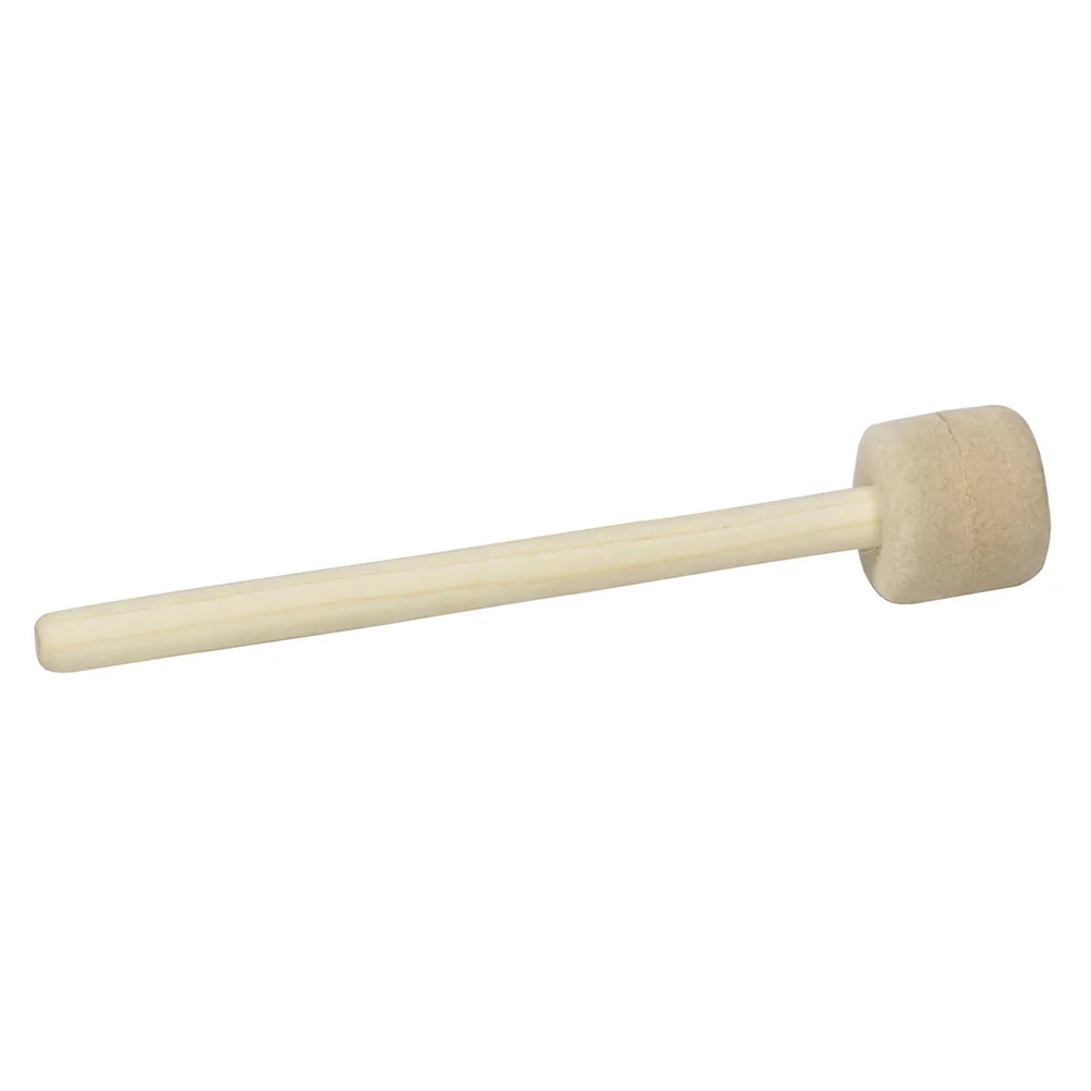 

Wooden Drum Hammer Felt Music Instrument Accessory Drumsticks Snare Bass Percussion