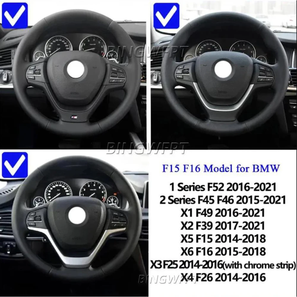 For BMW 1 Series F52 2016-2021 For BMW X1 F49 2016-2021 Multi-function Steering Wheel Cruise Control Button knob Switch