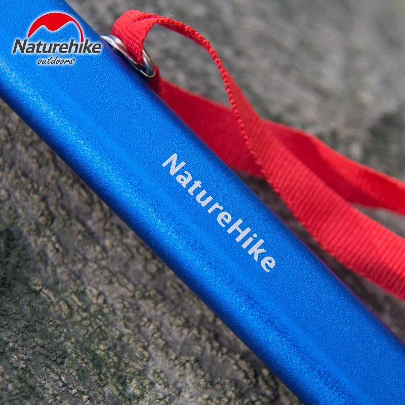 Naturehik-Ultra-light Aluminum Multifunction Camping Tent Peg, Nail Hammer, Outdoor Camping, Hiking Accessories