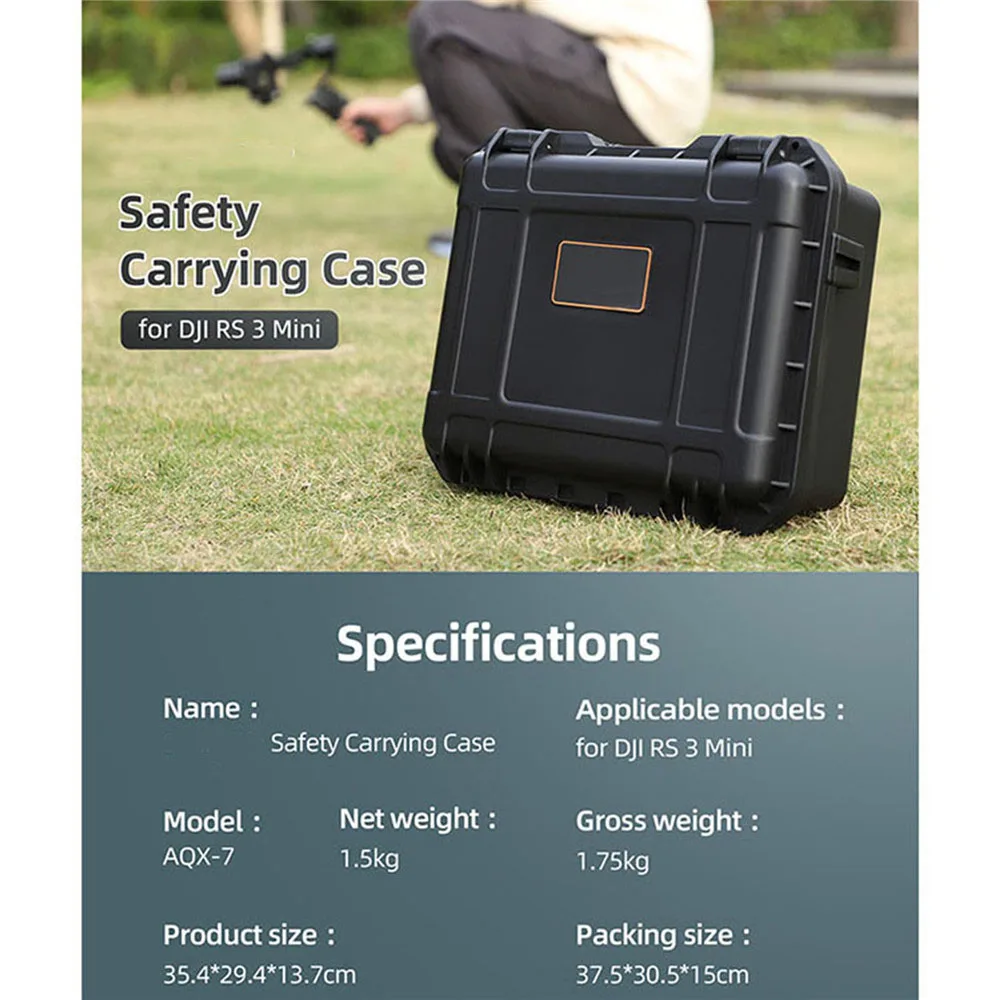 Защитная коробка для Dji Ronin Rs3, водонепроницаемая сумка для хранения, ручной карданный стабилизатор, наружная Защитная переноска