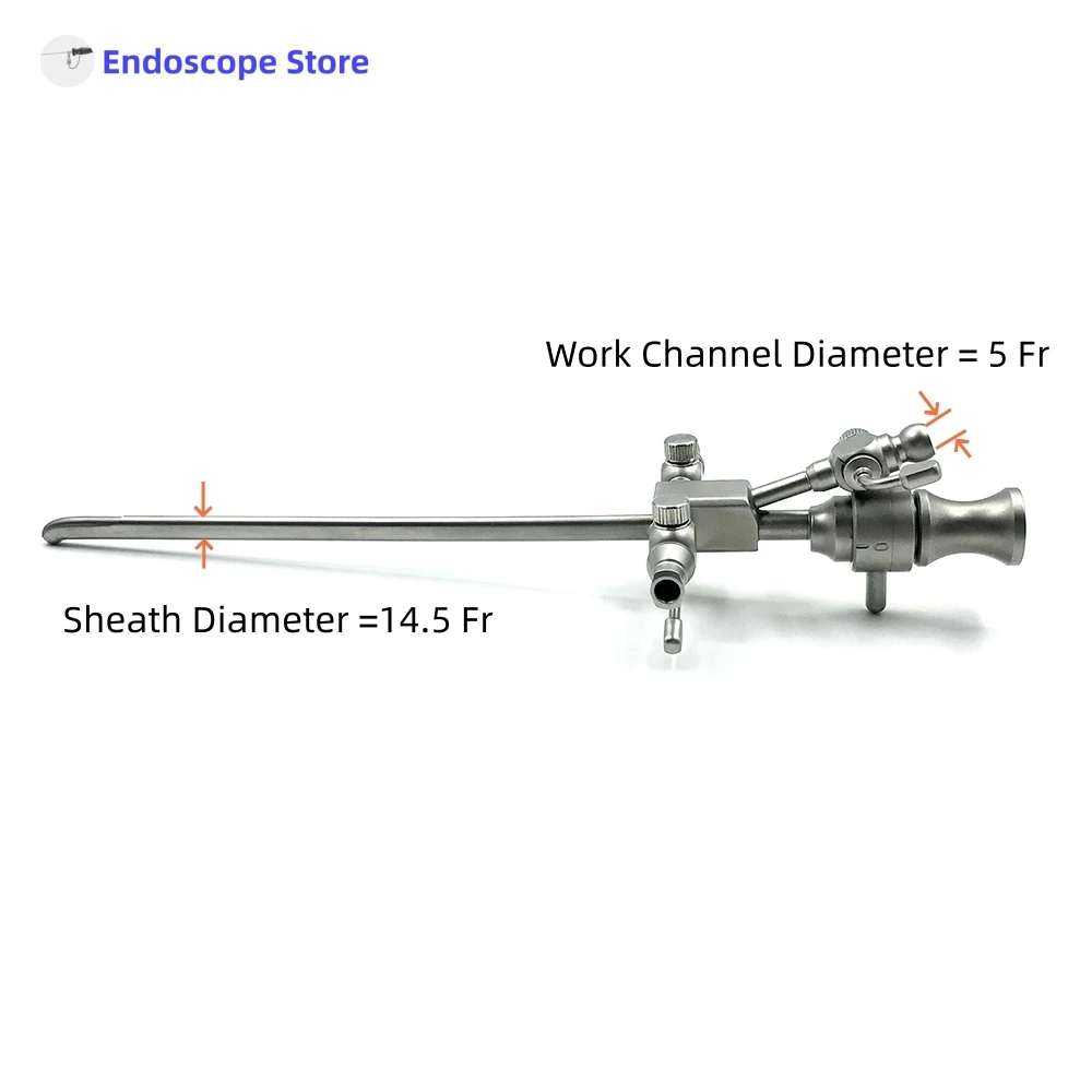 Medical Rigid Endoscope Sheath Obturator Trocar Arthroscopy สัตว์เลี้ยงการตรวจสอบศัลยกรรมสัตวแพทย์