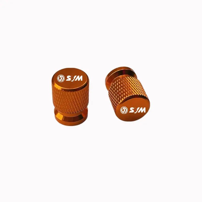 for SYM Joymax Z 125 200 250 300 GTS 250i 300i T3 2pcs Dustproof & Leakproof Motorbike Valve Caps Decorative Accessories