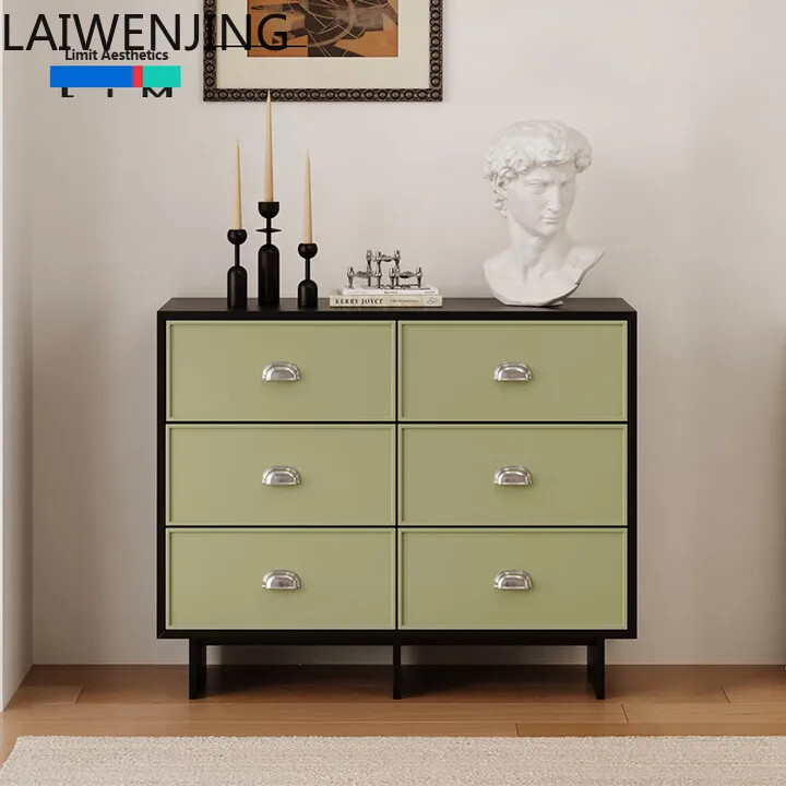 

SGF ancient nine chest cabinet retro storage drawer bed end six chest cabinet