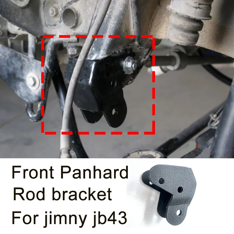 Front Rear Panhard Rod Relocation Bracket For 2007-2017 Suzuki Jimny Jb43 JB23 2 Inches Lift Jimny Offroad 4X4 Accessories