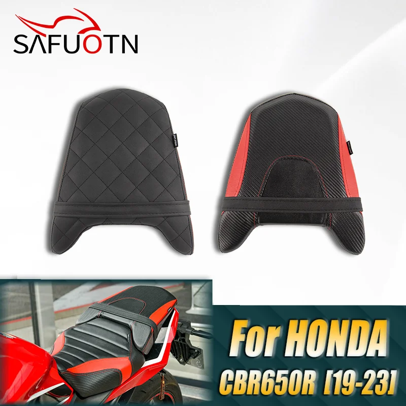 

Motorcycle Rear Seat Cover Passenger Seat Cushion Pad Accessories for Honda CB650R CBR650R 2019 2020 2021 2022 2023