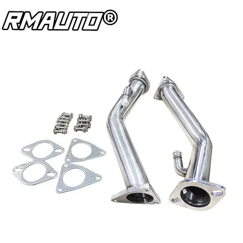 

370Z Exhaust Pipe Stainless Downpipe Exhaust Manifold Pipes Racing Pipe Exhaust Systems For Nissan 370Z Infiniti G37