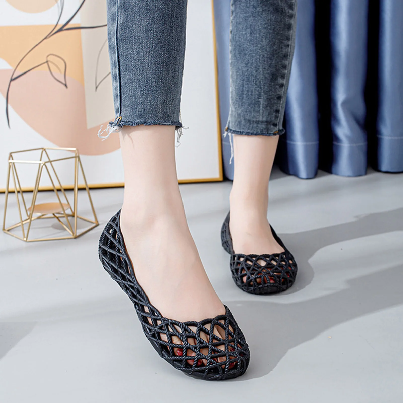 Women's Summer Casual Sandals Flat-Bottomed Comfortable Slip-On Shoes Gift for Christmas Birthday New Year