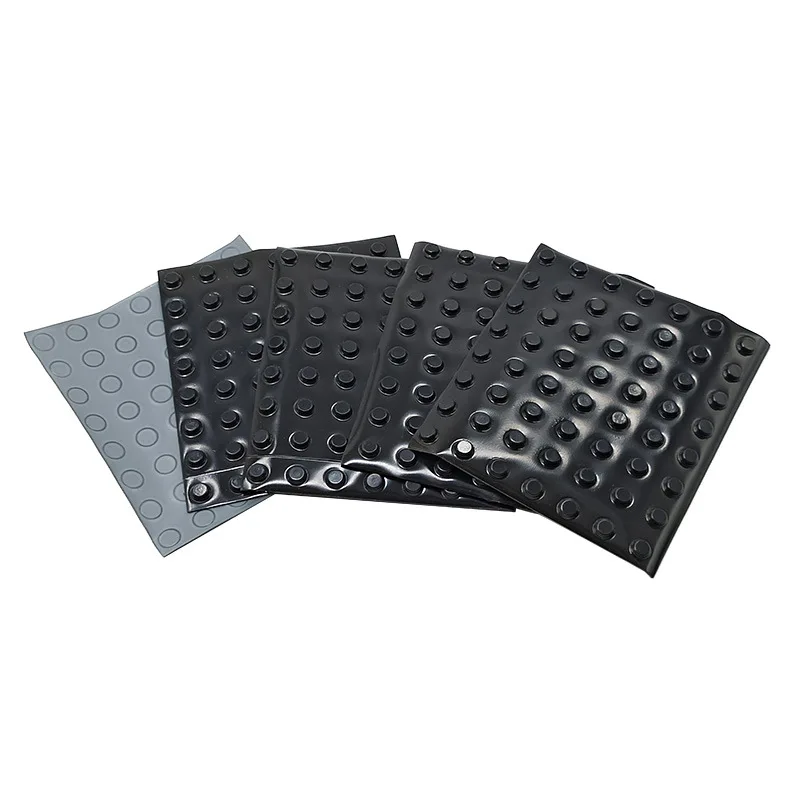 Bumpon Protective Products SJ5076 Black Self-Adhesive Skid-resistance Shock-proof Rubber Bumper 8MM*2.8mm 56PCS/Sheet