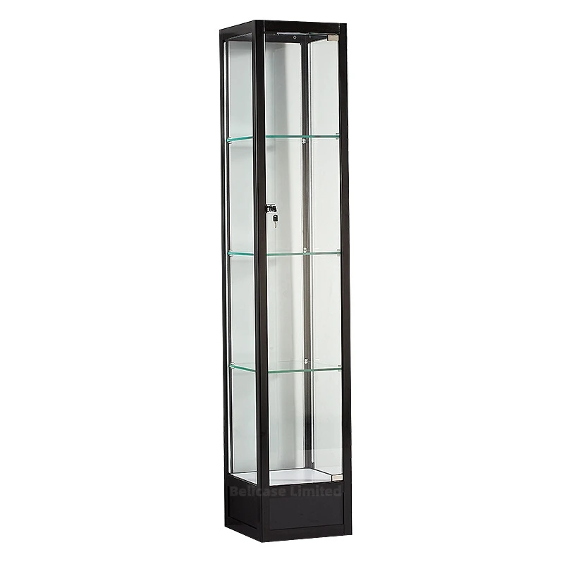 custom，Best Sells Protect Futurnituries Laptop Showcase Shelves Window Display Glass Cabinet Cases