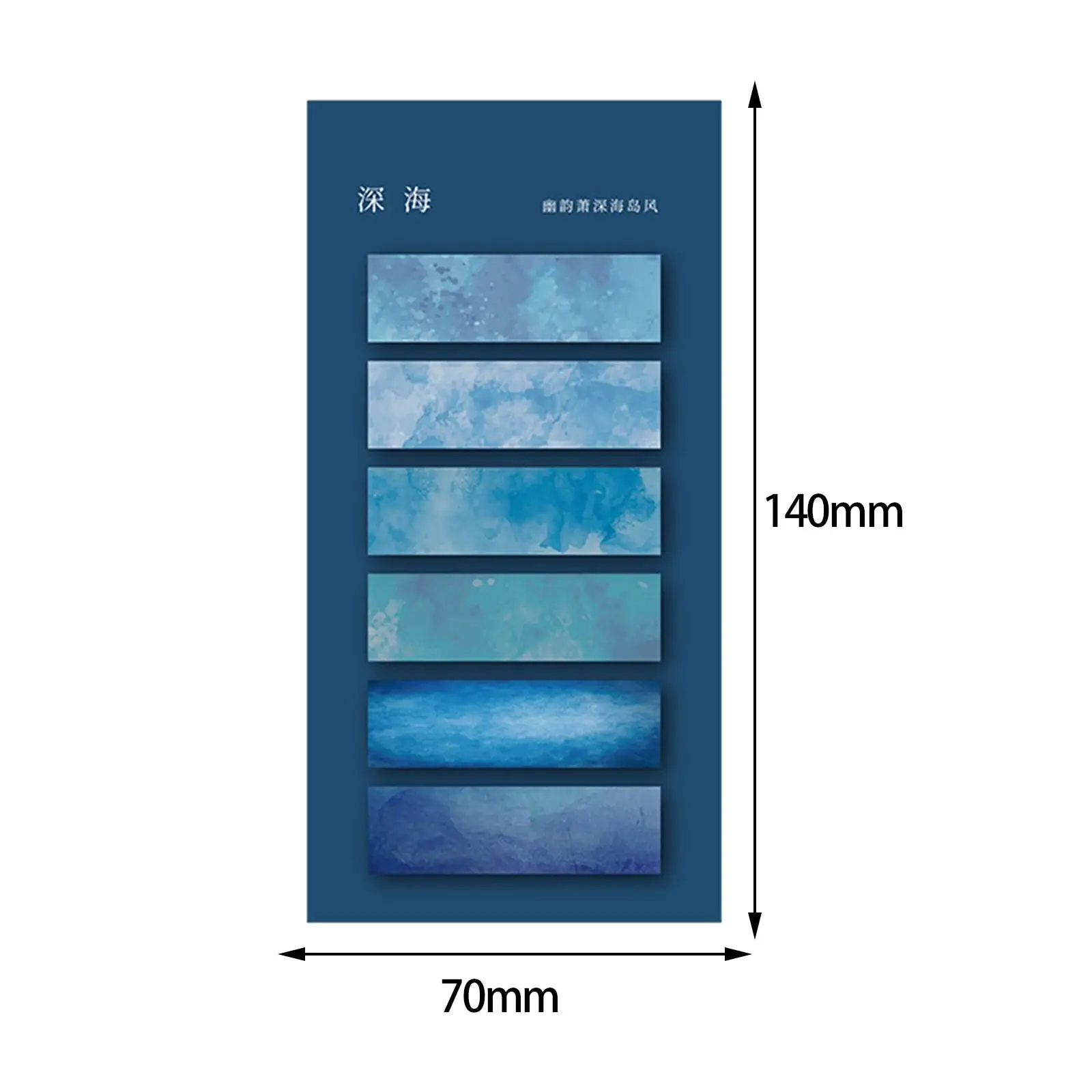 Color Page Markers Handwritten Sticky Notes Tabs for Documents Folders Notes