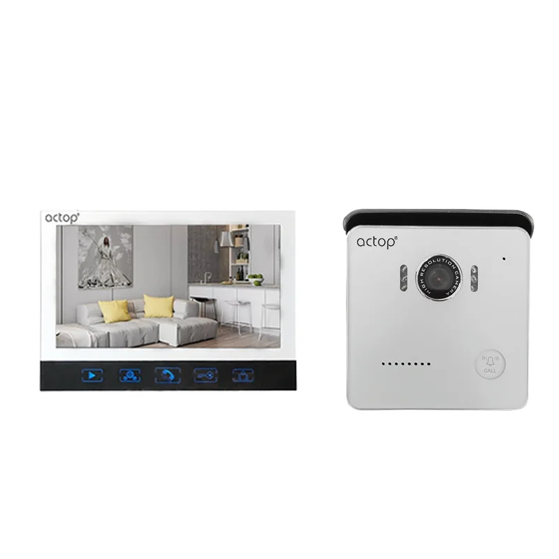 Shenzhen factory ACTOP Video Camera Doorbell with Intercom