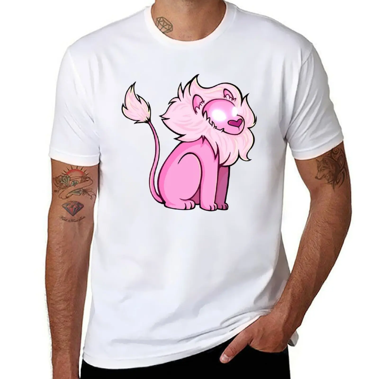 

Steven Universe Lion T-Shirt man t shirts graphic man t shirt cotton T-Shirt