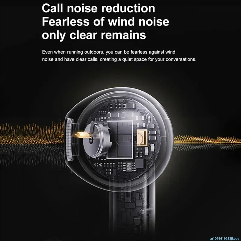 الأصلي mblue AR02 سماعات صحيح سماعة لاسلكية تعمل بالبلوتوث 5.4 سماعات HiFi ستيريو الرياضة في الهواء الطلق اللمس التحكم سماعة 200mAh