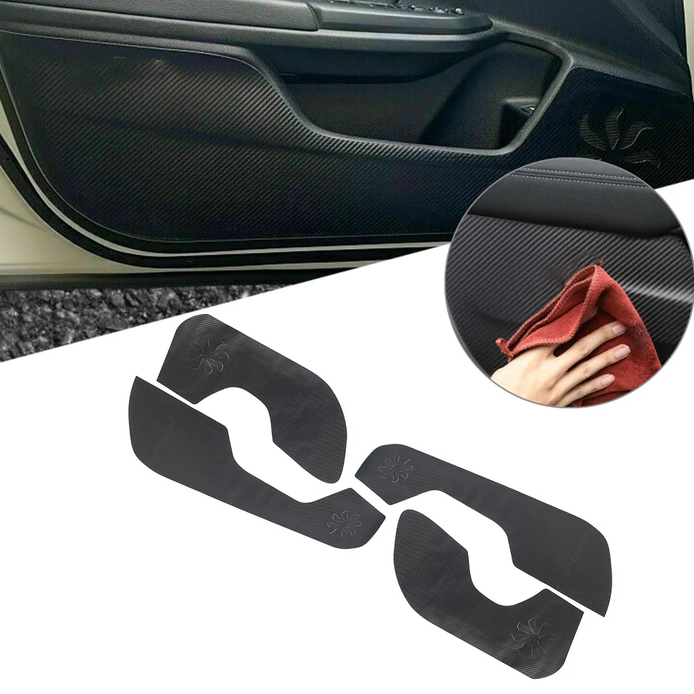 4Pcs Car Front Rear Door Anti Kick Pad Protection Cover For Honda 11th Civic 2022+