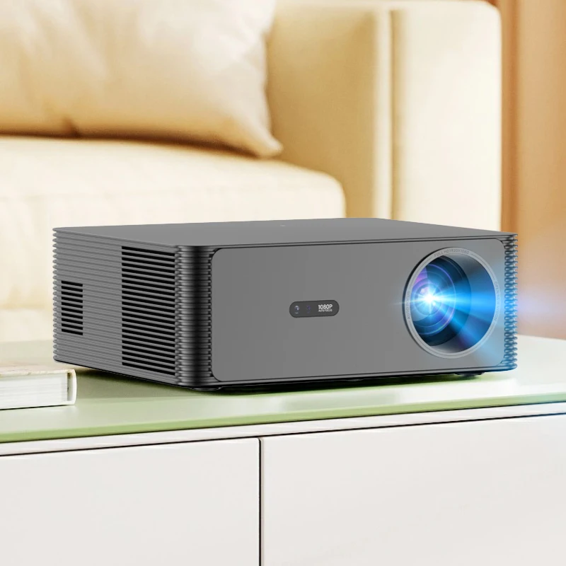New Design P6  Full Hd Auto Focus New USB Android Lcd Projector 4K Wifi Led Video Overhead Movie Projectors for Home Theater