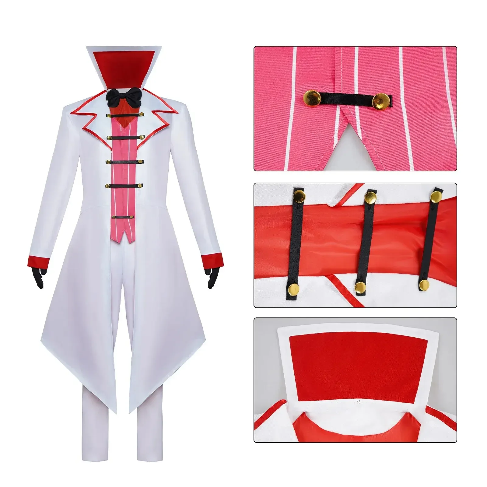 Lucifer Cosplay FantrenforAnime Phone Star Costume pour hommes et femmes, uniforme, tenue d'Halloween, vêtements de fête de carnaval, déguisement d'hôtel