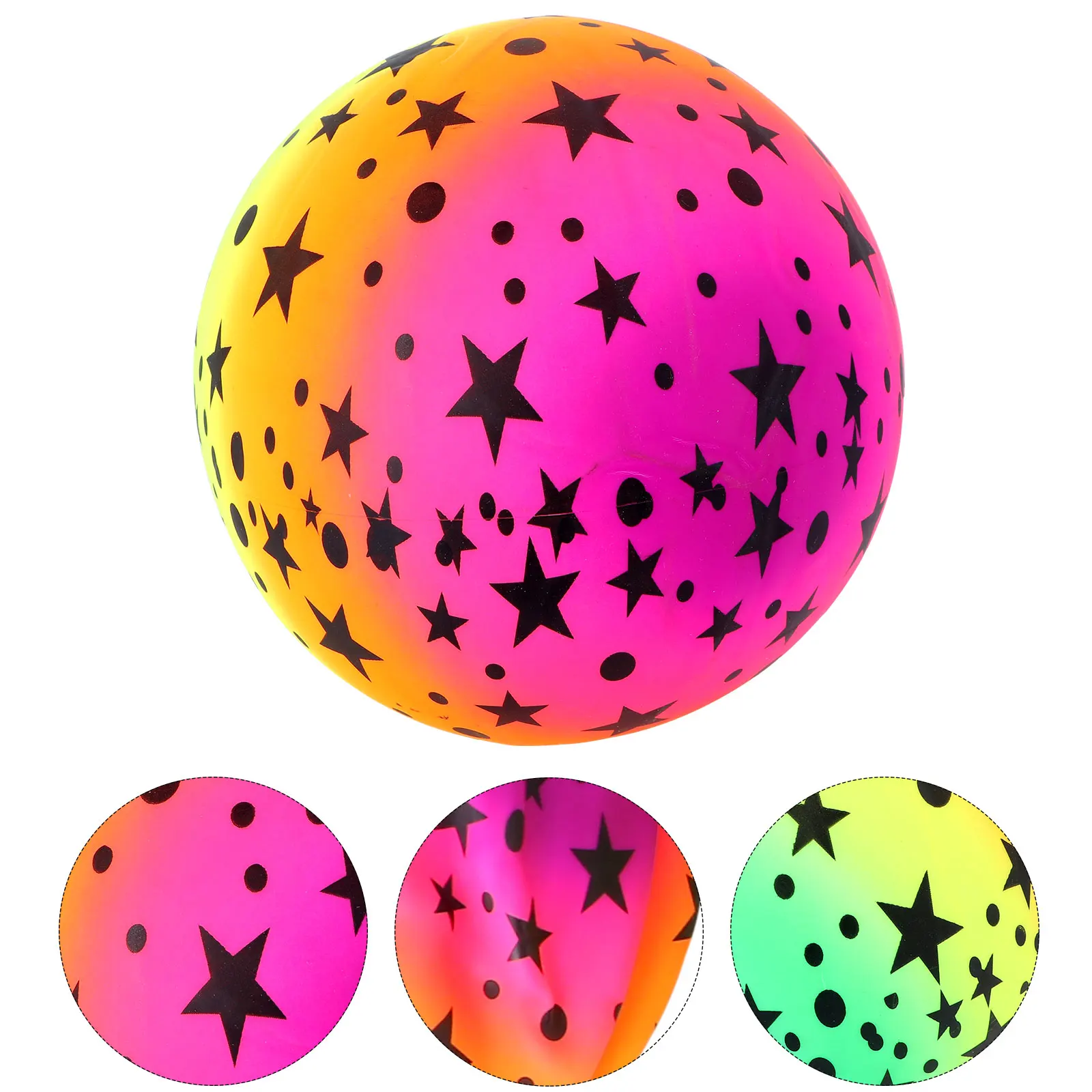 Ballon de plage pour enfants, 5 pièces, pour flaping, Kickball, dégradé élastique, jouant en piscine