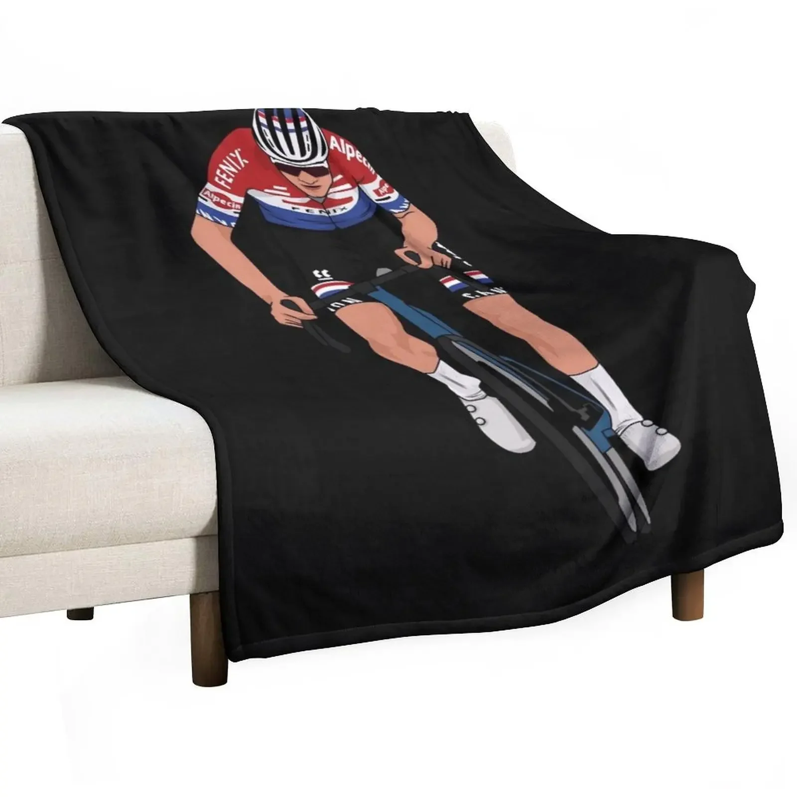 

Mathieu van der poel - MVDP Throw Blanket Flannel anime Blankets