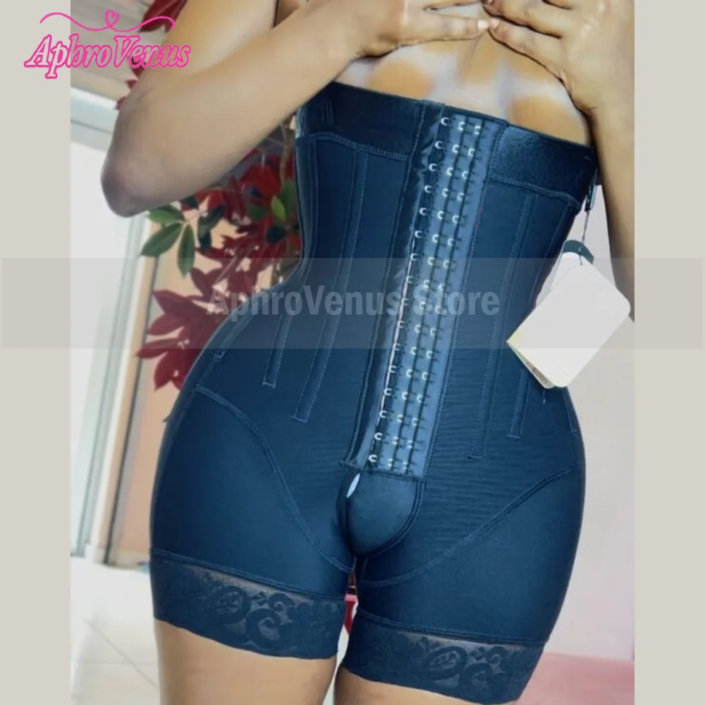 

Women Fajas Colombian Post Surgery Shapewear Reducing and Shaping Girdles Modeling Strap Body Shaper Push Up High Compression