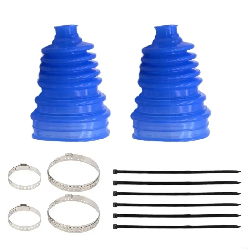 2026 New Silicone CV Boot Protector Universal For Front Drive Shafts Dustproof Oilproof Replacement Set Easy Installation