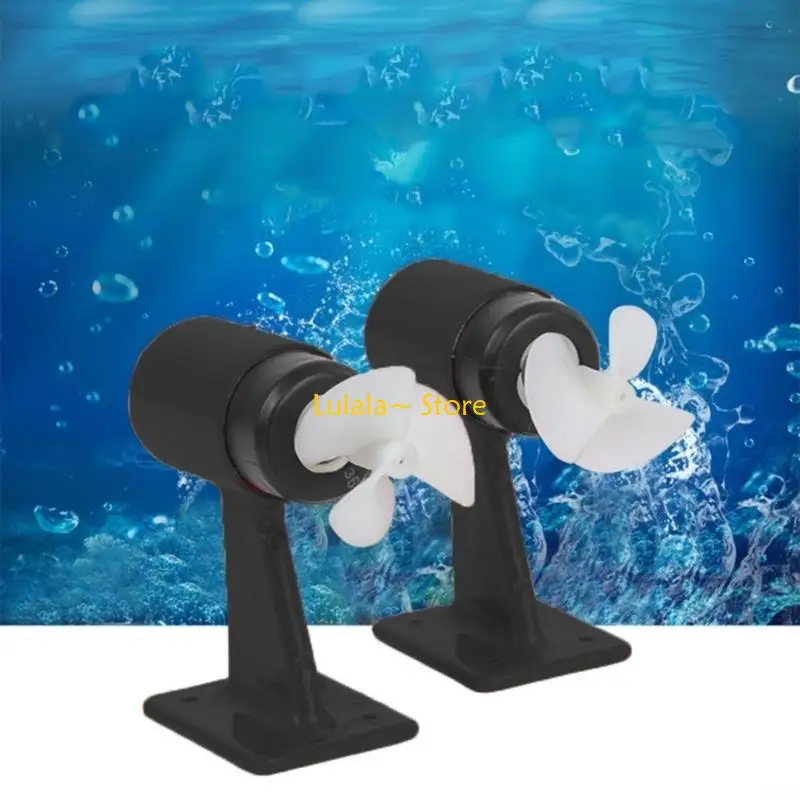 

Y4QA Reversible CW CCW Underwater Propulsion Motor 80W ABS Material For Remote Control Ship Models