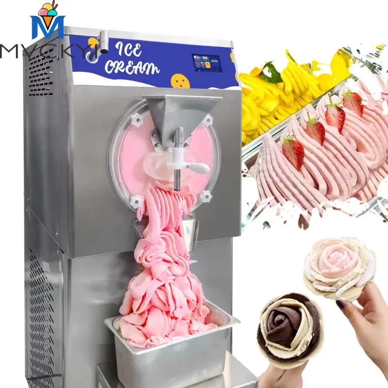 48L/H Tasty Gelato Machine Italy Hard Ice Cream Machine Batch Freezer For Commercial Cheap Price