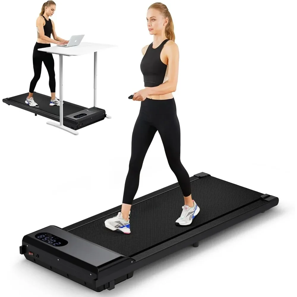 

Treadmill 330 Lb Capacity 3 in 1 Portable Under Desk Treadmill for Home and Office with Remote Control, LED Display Treadmill