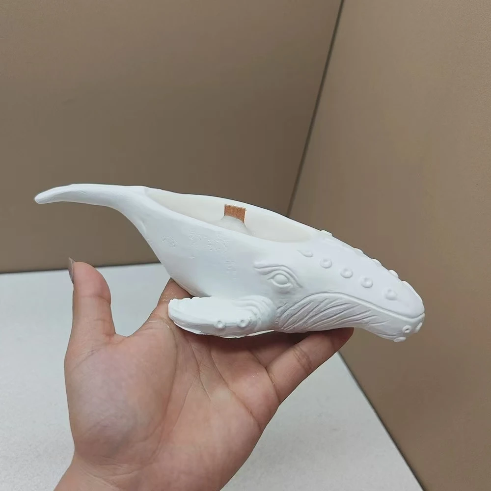 

Whale Aromatherapy Candle Storage Silicone Mold DIY Epoxy Resin Gypsum Pouring Flowerpot Mold Gardening Decorative Ornaments