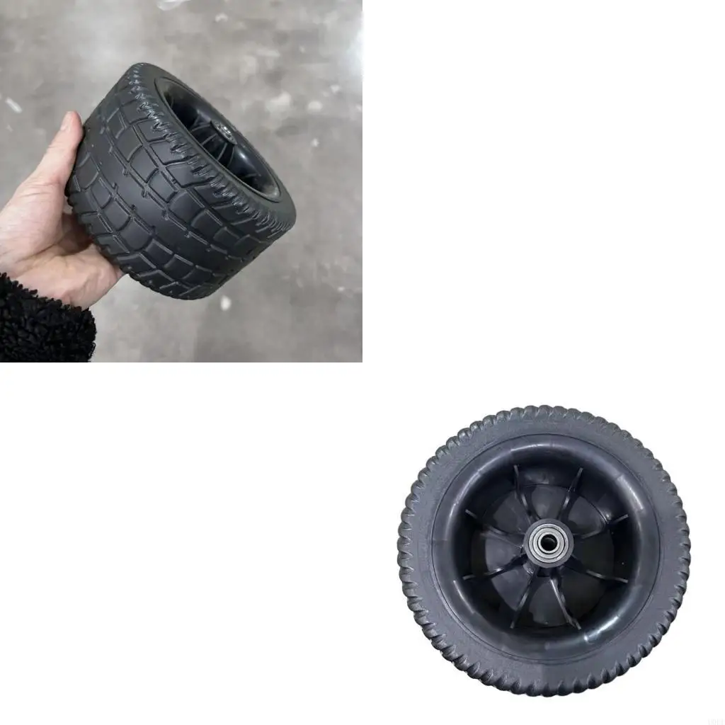 

7-дюймовое промышленное резиновое колесо со встроенным точным подшипником, воздушный компрессор, газонокосилка, запасная часть