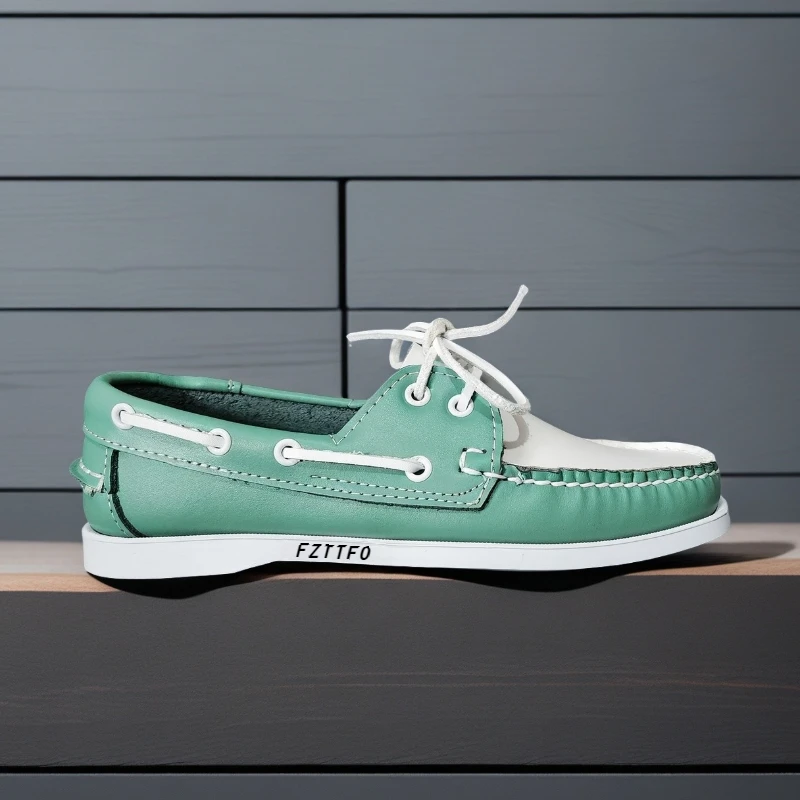 Мужские лоферы 2025 года, обувь для вождения из натуральной кожи, модные топсайдеры в стиле ретро, классические мужские дизайнерские туфли на плоской подошве Мужские лоферы 2025 года, обувь для вождения из натуральной кожи, модные топсайдеры в стиле ретро, классические мужские дизайнерские туфли на плоской подошве