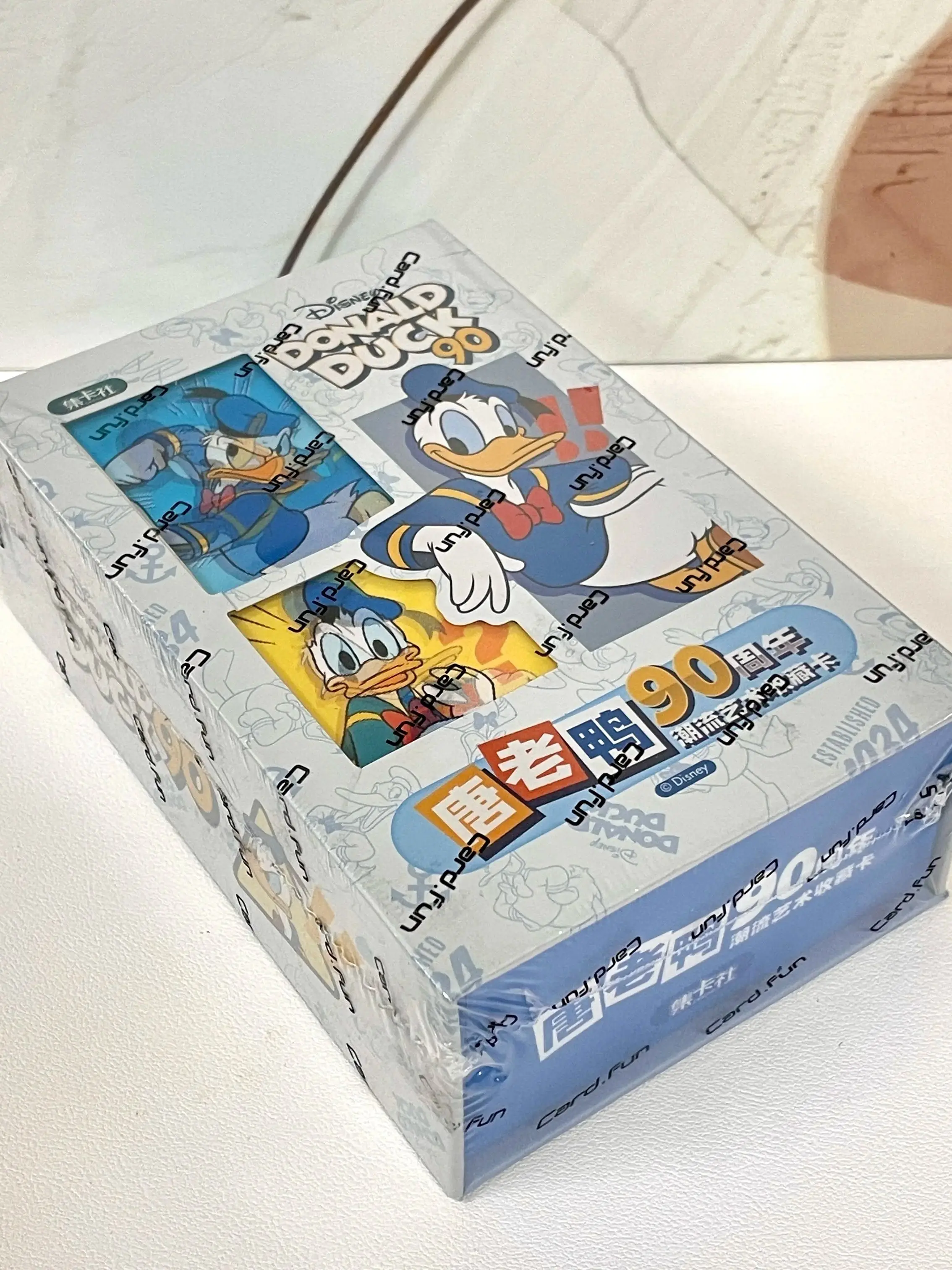 Genuine Card Fun Disney Cartoon Cute Donald Duck Card 90th Anniversary Anime Character Rare Film Peripheral Collection Card Gift